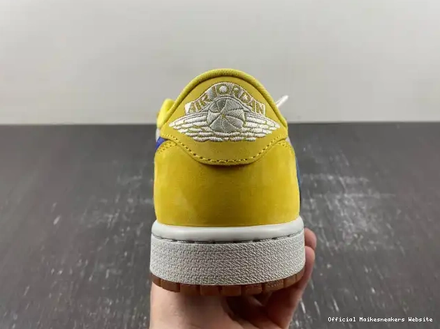 Official Maikesneakers x Jordan Low Canary OG Travis Air DZ4137-700 1 Scott 0404